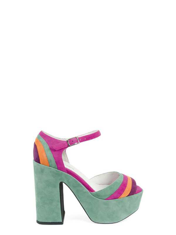 JEFFREY CAMPBELL SANDALO MULTICOLOR