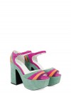 JEFFREY CAMPBELL SANDALO MULTICOLOR