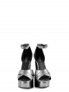 JEFFREY CAMPBELL SANDALO LAMINATO