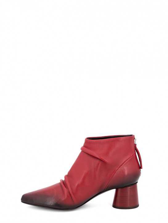 HALMANERA LEATHER LOW ANKLE BOOTS