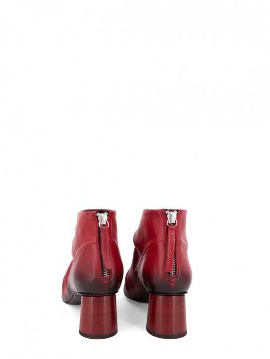 HALMANERA LEATHER LOW ANKLE BOOTS