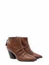 HALMANERA LEATHER ANKLE BOOTS