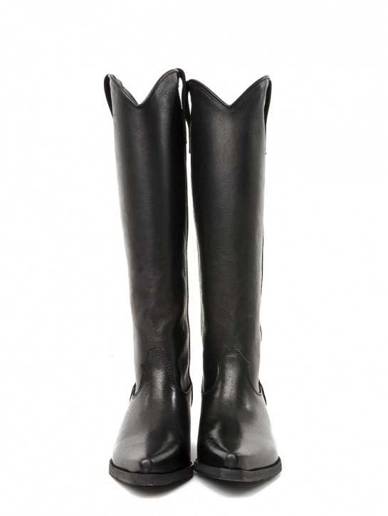 METISSE LEATHER TEXAN BOOTS