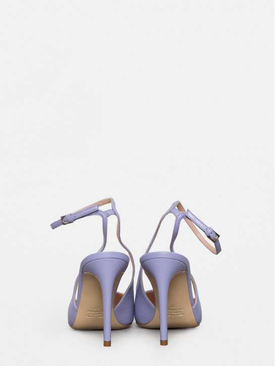 ninalilou Sandalo slingback in pelle