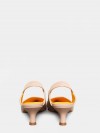 mara bini Sandalo slingback in pelle