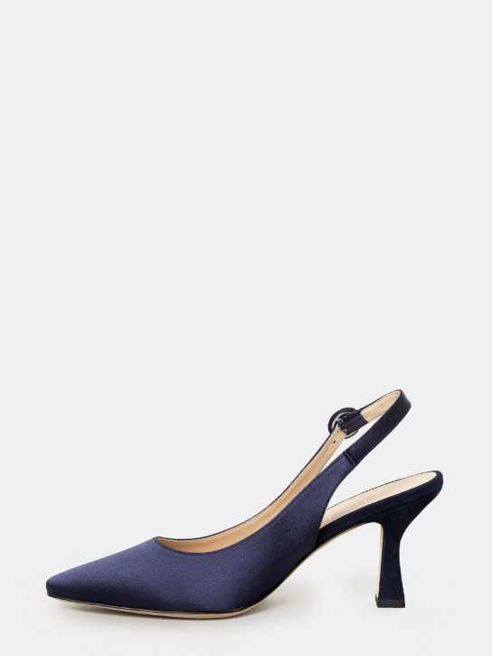 LELLA BALDI Sandalo slingback in raso