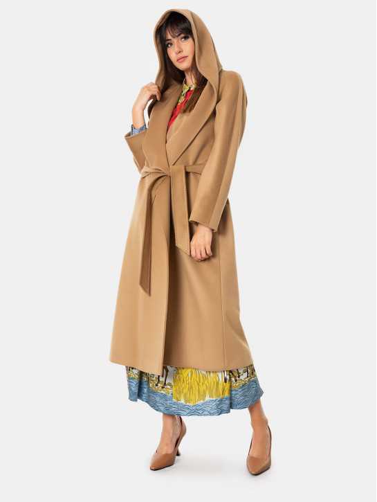 MAXMARA STUDIO Cappotto con cappuccio