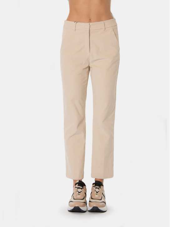 MAXMARA WEEKEND Pantalone in velluto in cotone