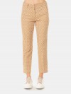 MAXMARA WEEKEND Pantaloni in cotone jacquard