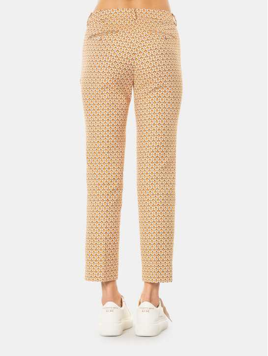 MAXMARA WEEKEND Pantaloni in cotone jacquard