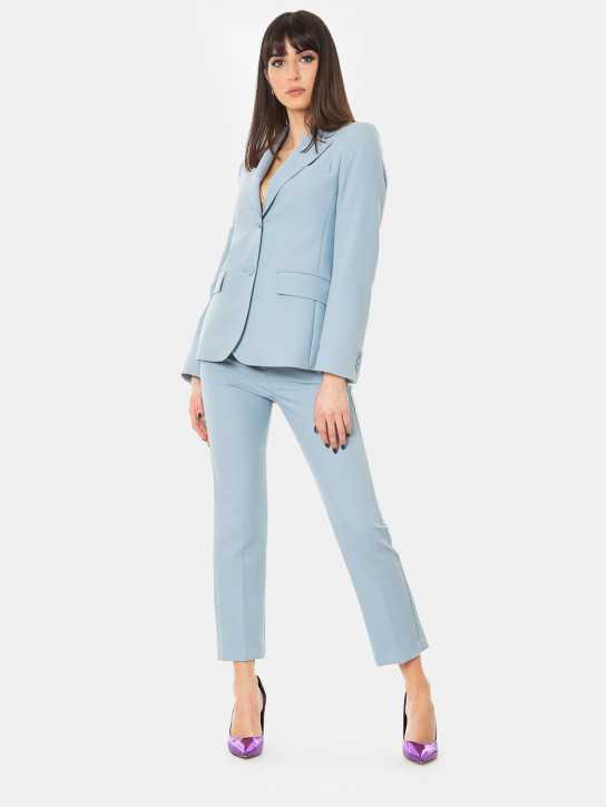 MAXMARA WEEKEND Giacca monopetto in tela stretch