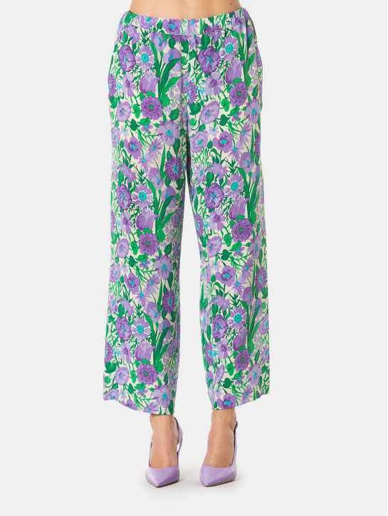 MAXMARA WEEKEND Pantalone in seta