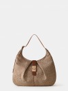 BORBONESE Borsa Hobo medium