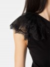 ANIYE BY Top con tulle