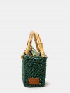 CHICA Handmade Borsa piccola in raffia