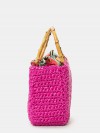 CHICA Handmade Borsa grande in rafia