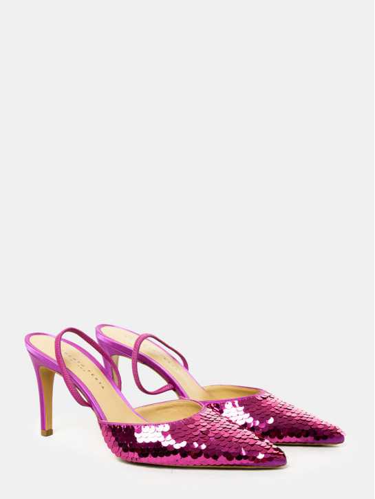 ROBERTO FESTA Sandalo slingback in paillettes