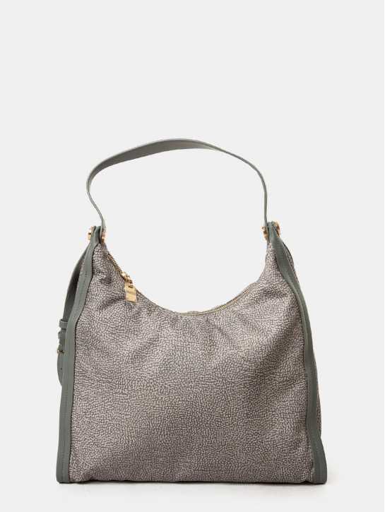 BORBONESE Borsa Hobo in nylon