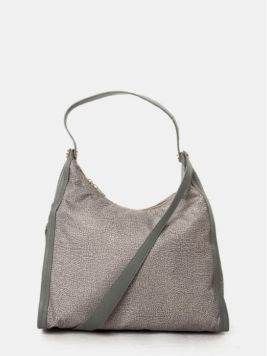 BORBONESE Borsa Hobo in nylon