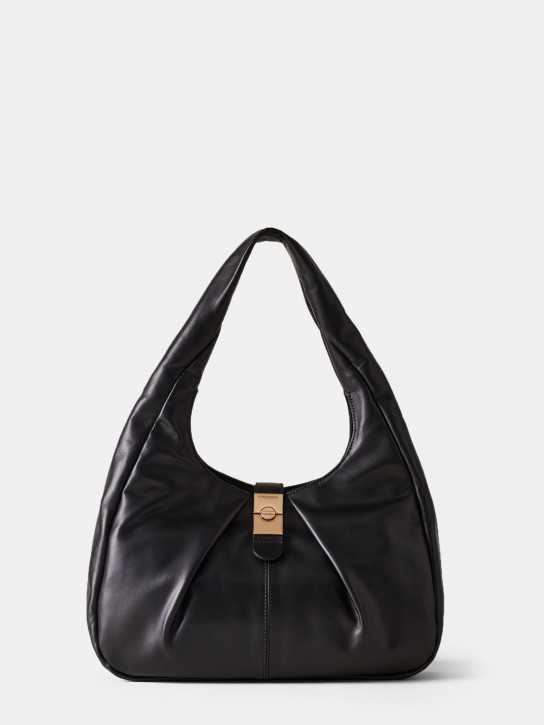 BORBONESE Borsa Hobo medium in nappa