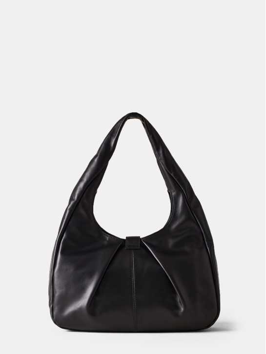 BORBONESE Borsa Hobo medium in nappa