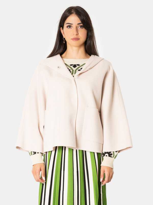 MAXMARA WEEKEND Cappotto corto con cappuccio