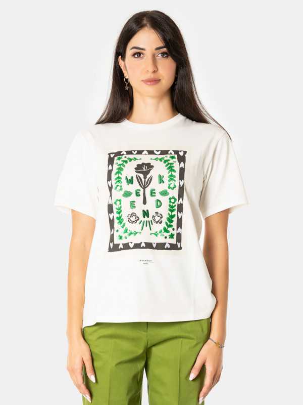 MAXMARA WEEKEND T-shirt con stampa