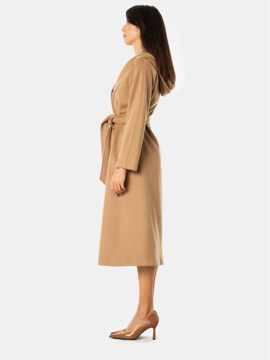 MAXMARA STUDIO Cappotto lungo con cappuccio