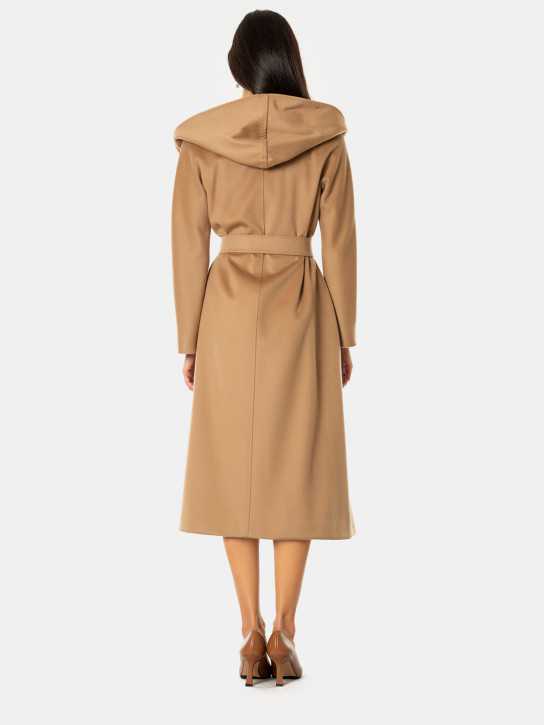 MAXMARA STUDIO Cappotto lungo con cappuccio