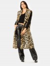 forte_forte Gilet lungo animalier