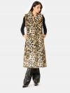 forte_forte Gilet lungo animalier