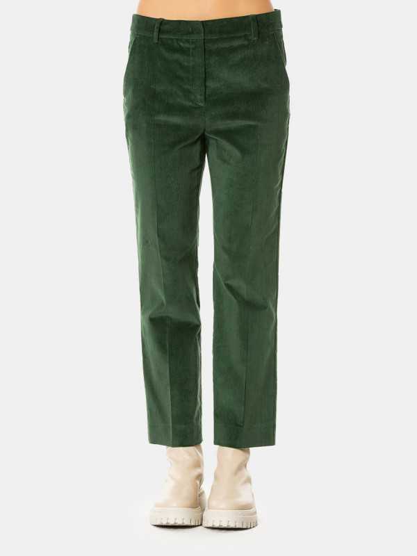 MAXMARA WEEKEND Pantalone in velluto