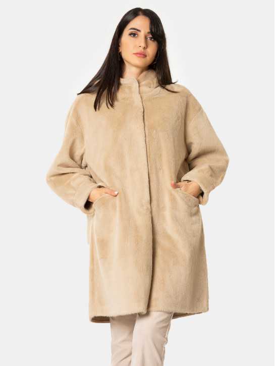 ZOE PARIS Parka in ecopelliccia