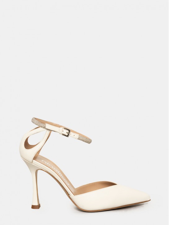 ninalilou Sandalo slingback in pelle