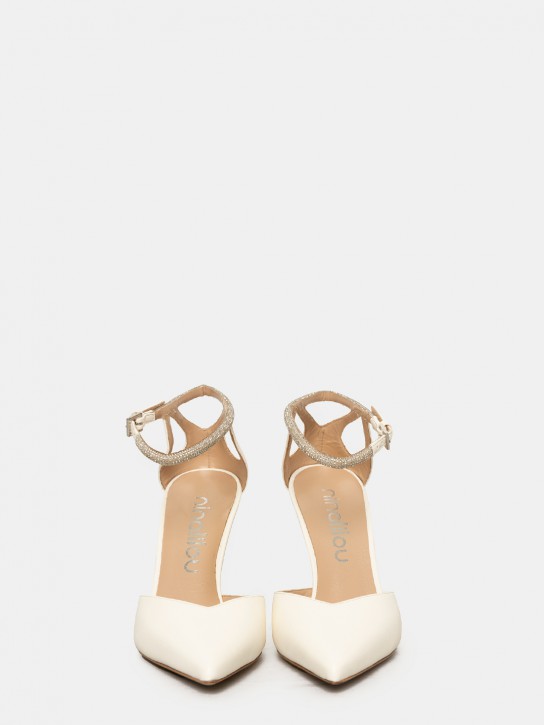 ninalilou Sandalo slingback in pelle