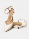 ninalilou Sandalo slingback in pelle