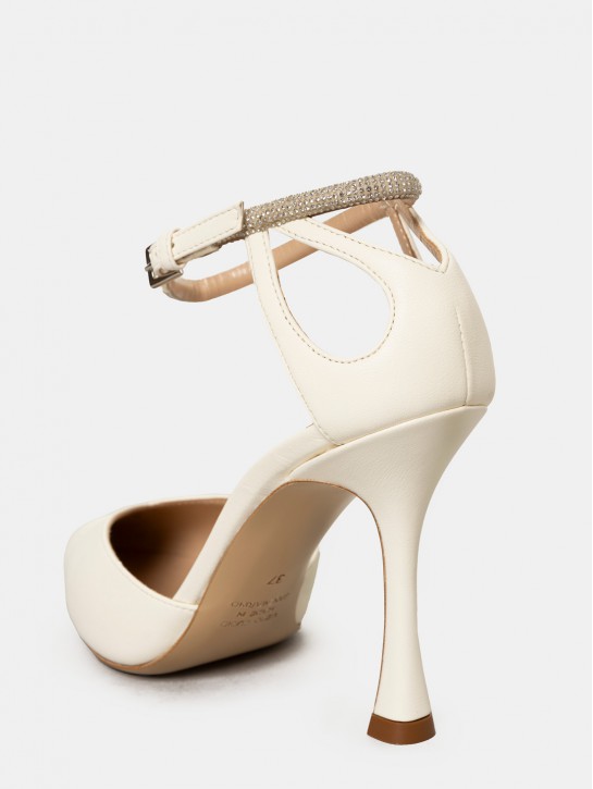 ninalilou Sandalo slingback in pelle