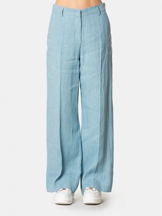 MAXMARA WEEKEND Pantalone in lino