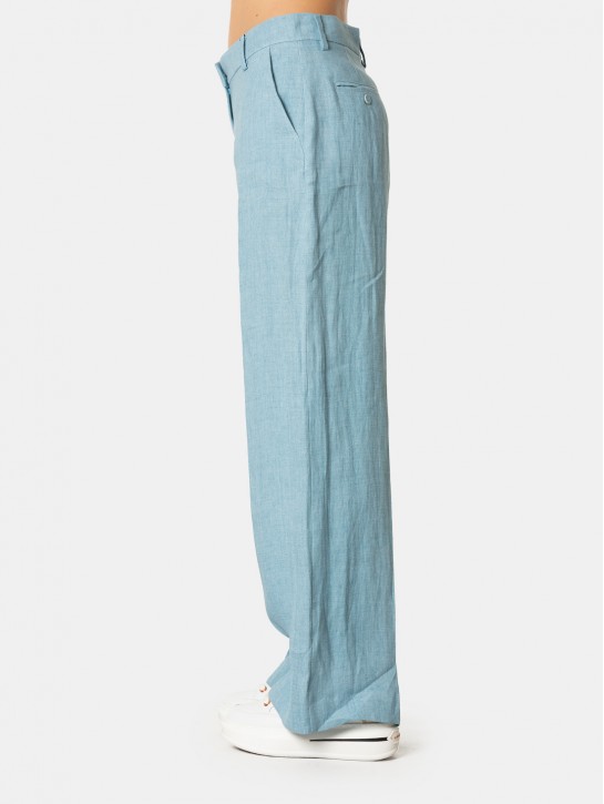 MAXMARA WEEKEND Pantalone in lino