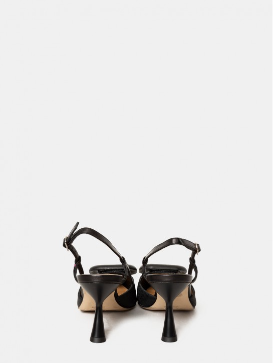 CHANTAL Sandalo slingback in rafia