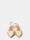 CHANTAL Sandalo slingback con rete