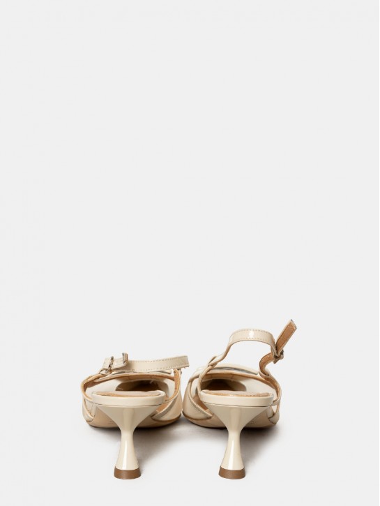 CHANTAL Sandalo slingback con rete