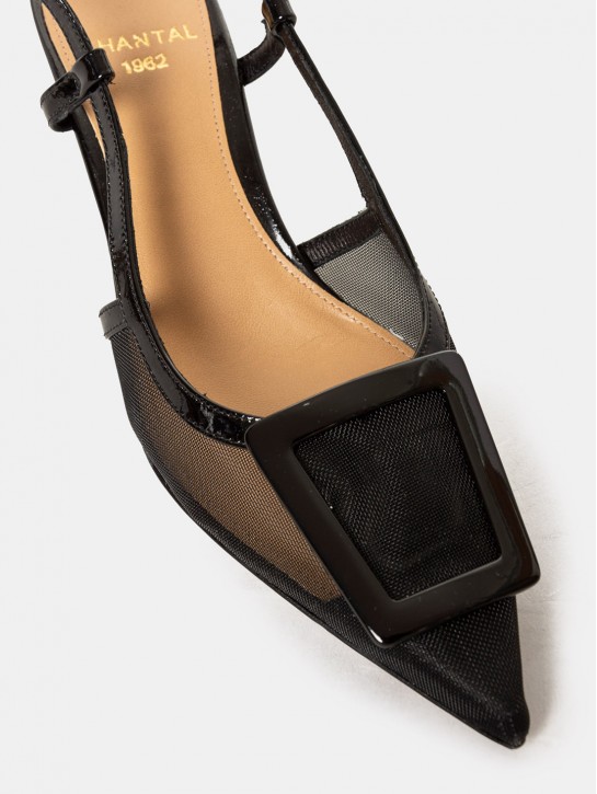 CHANTAL Sandalo slingback con rete