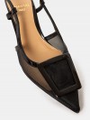 CHANTAL Sandalo slingback con rete