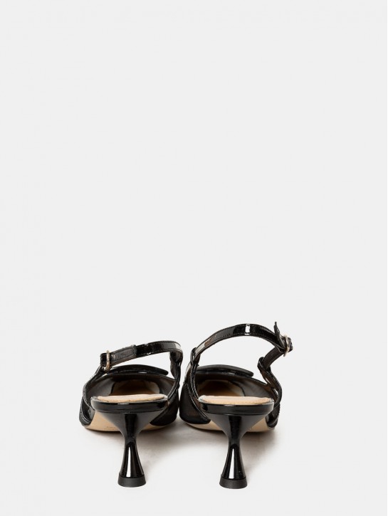 CHANTAL Sandalo slingback con rete