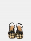 CHANTAL Sandalo slingback in rafia