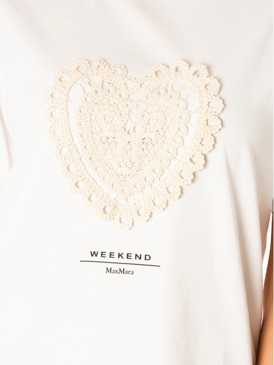 MAXMARA WEEKEND T-shirt con ricamo