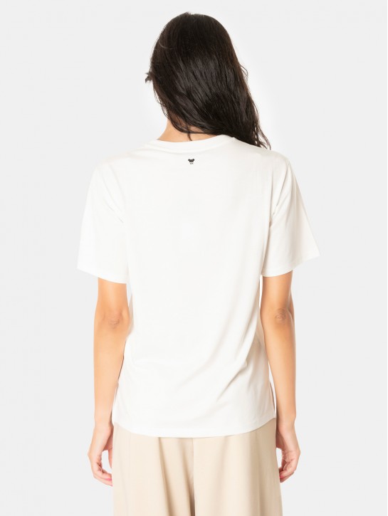 MAXMARA WEEKEND T-shirt con ricamo