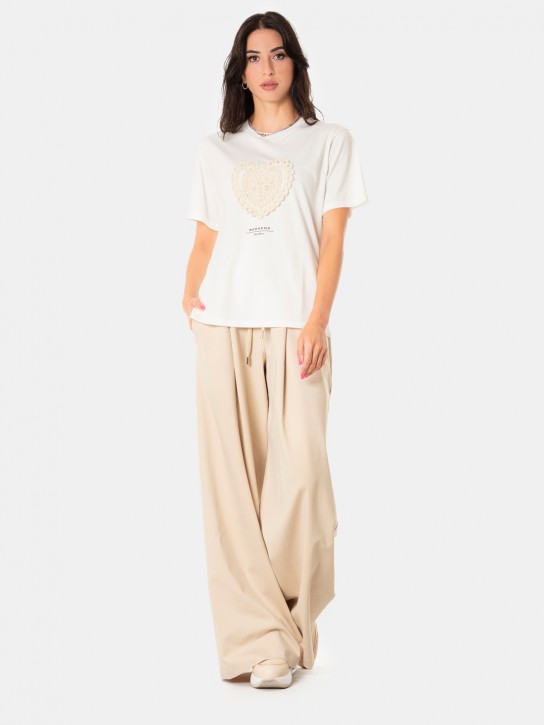 MAXMARA WEEKEND T-shirt con ricamo