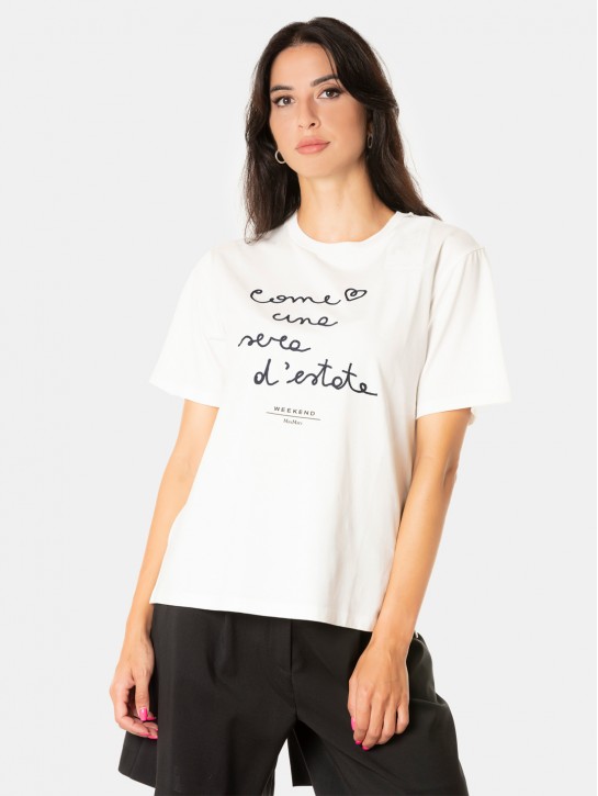 MAXMARA WEEKEND T-shirt con stampa